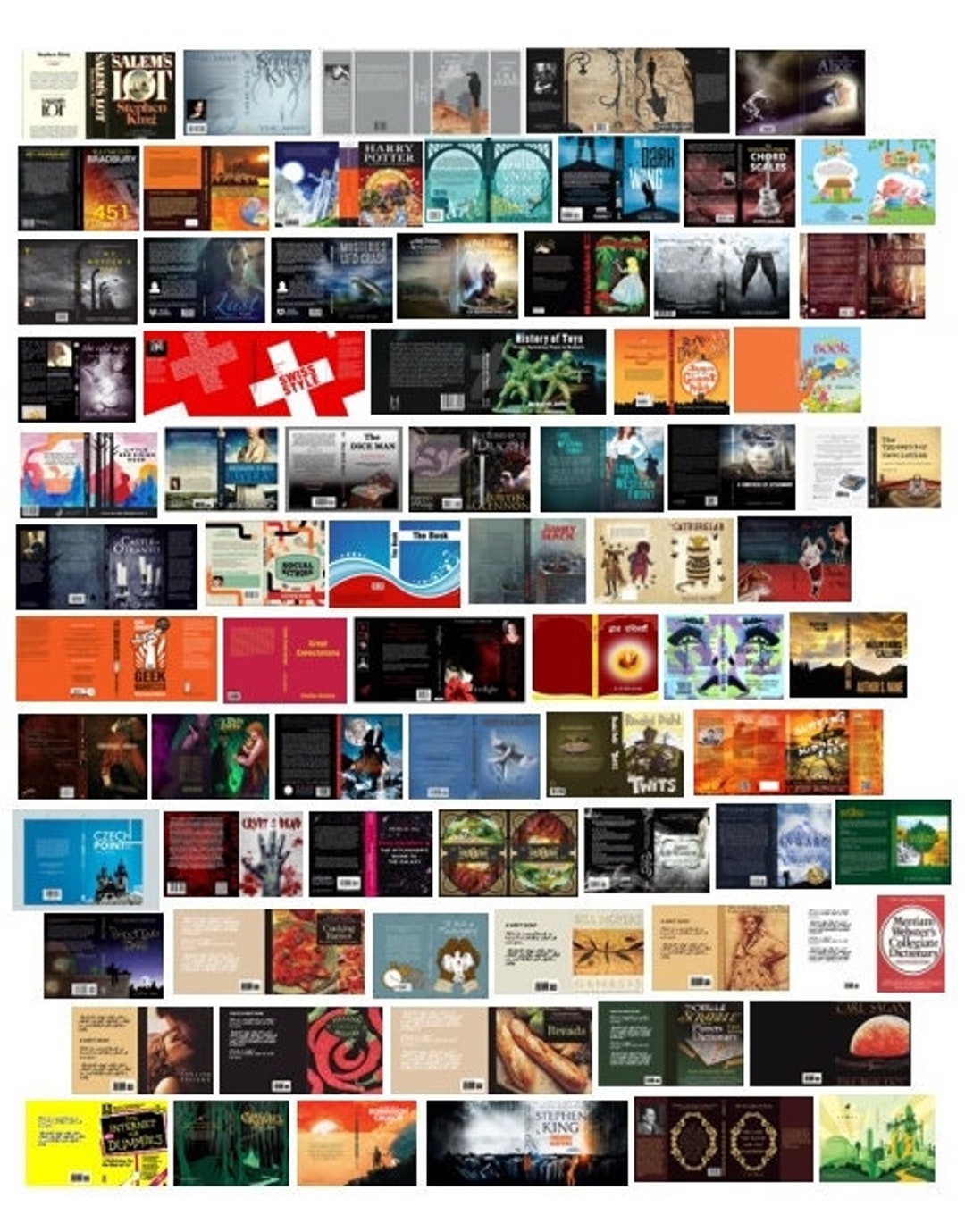 1 24 SCALE Printable Miniature Book Covers 2 75 Covers In PDF Etsy