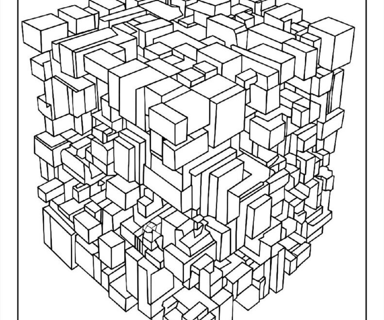 100 Geometric Coloring Pages Free PDF To Print Woo Coloring