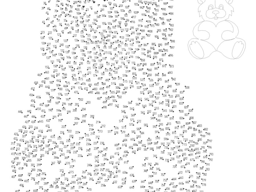 1000 Connect The Dots 10 Free PDF Printables Printablee