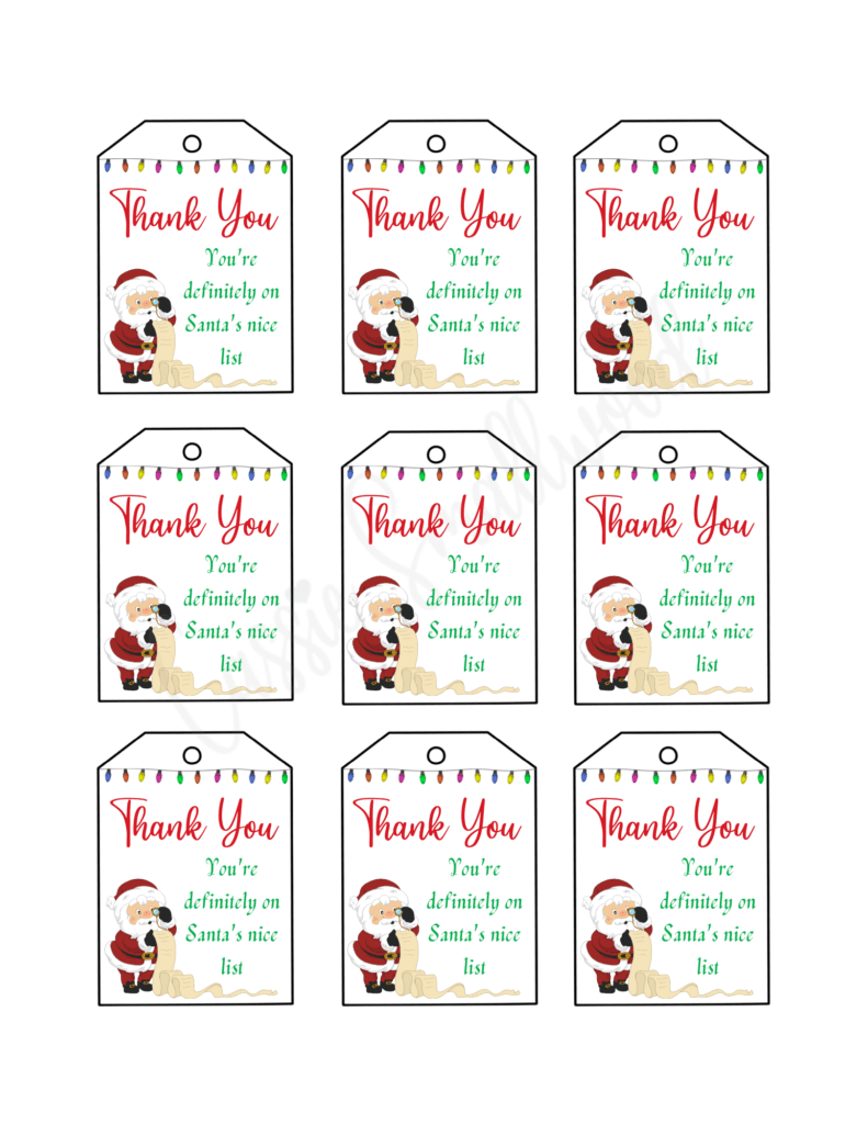 15 Insanely Cute Thank You Tags Free Printable Cassie Smallwood