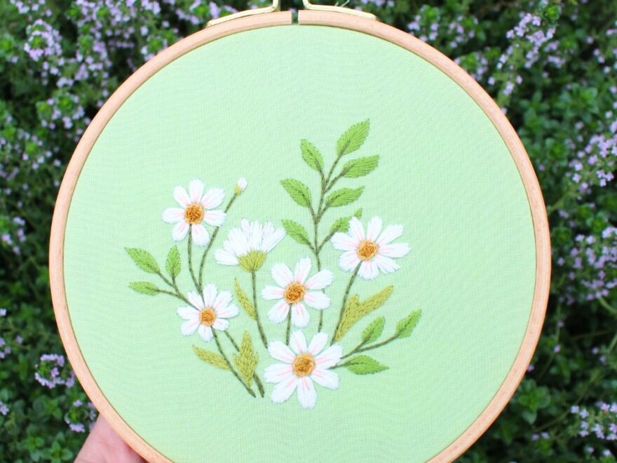 16 Flower Embroidery Patterns 5 That Are Free
