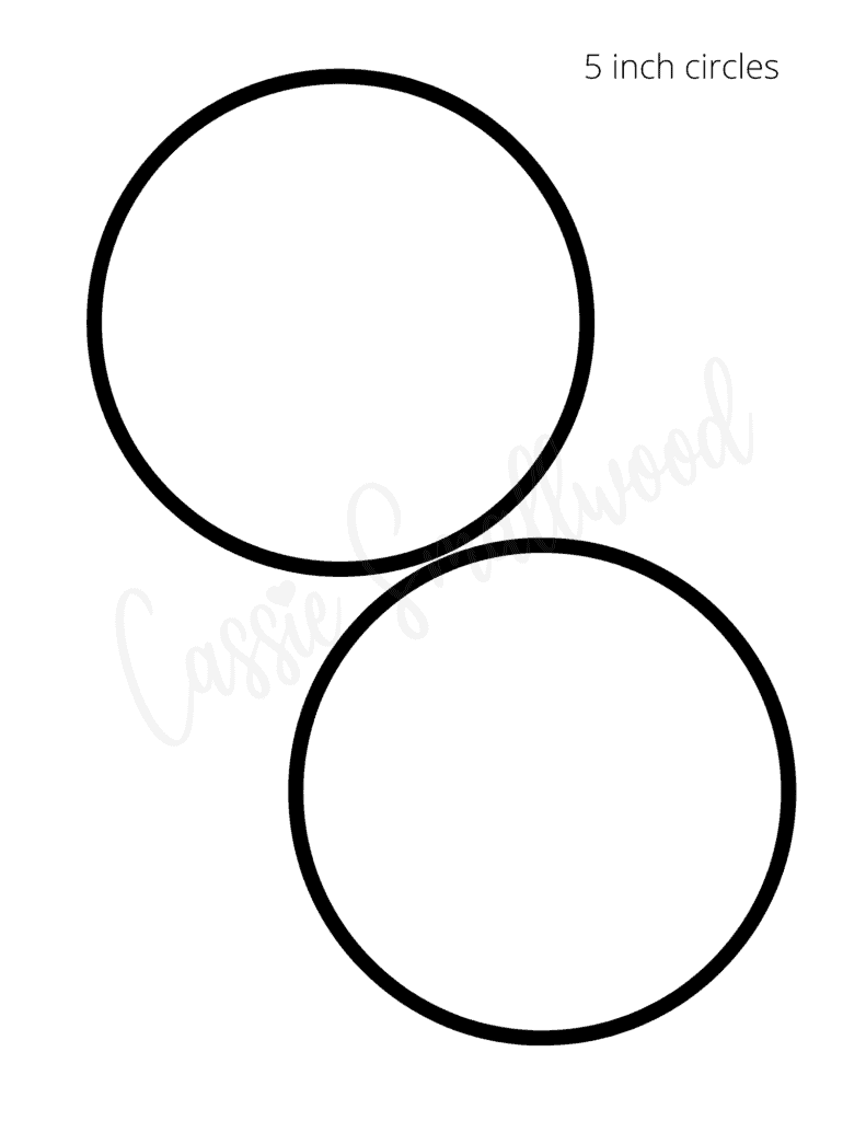 17 Sizes Of Printable Circle Templates Cassie Smallwood