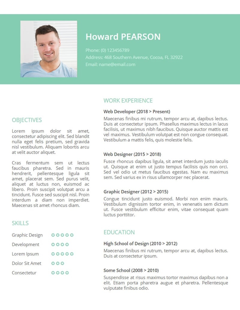 180 Resume Templates 100 Free Download No Signup 