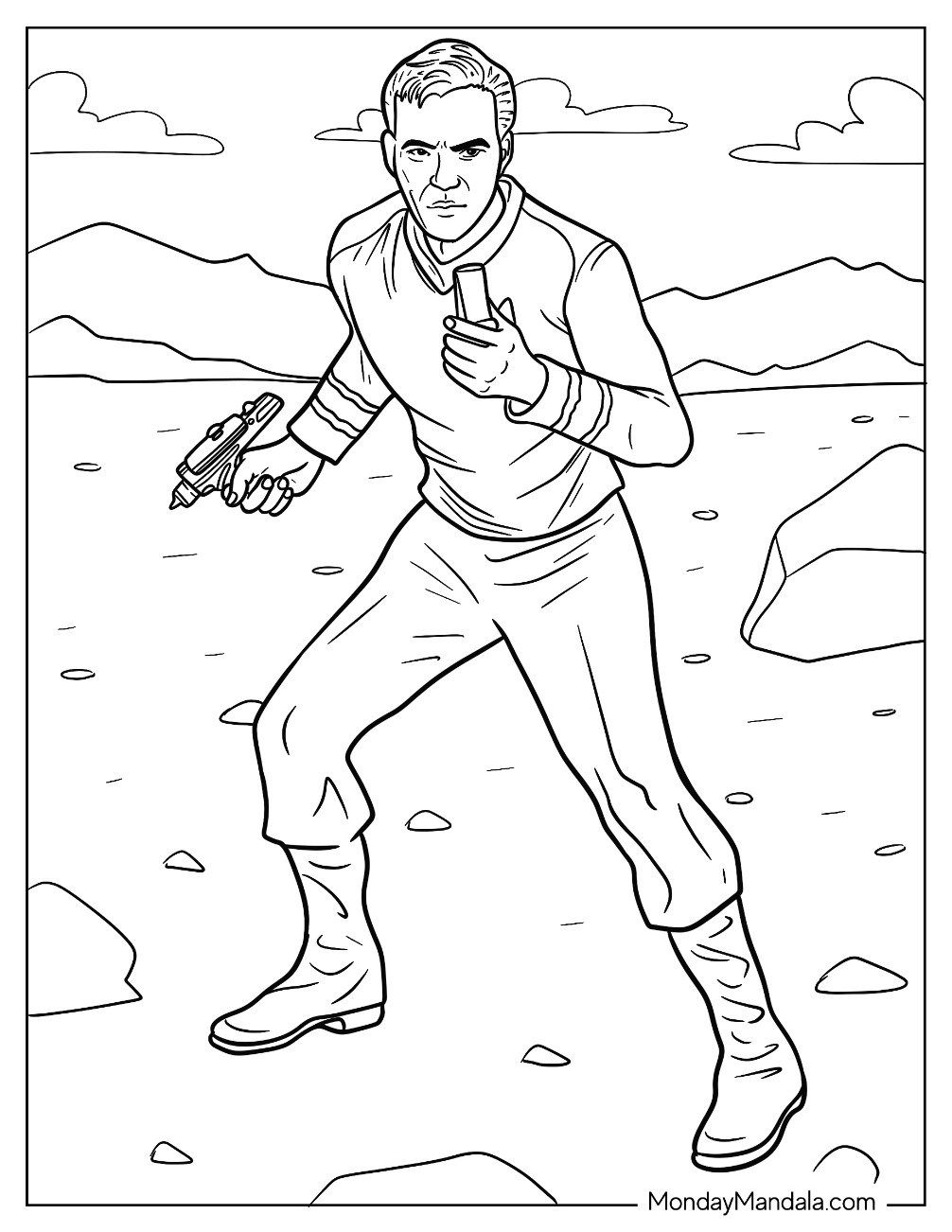 20 Star Trek Coloring Pages Free PDF Printables 
