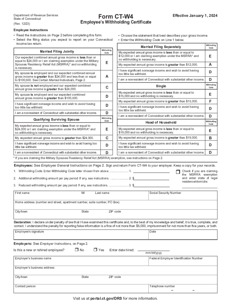 Printable 2025 W4 Tax Forms