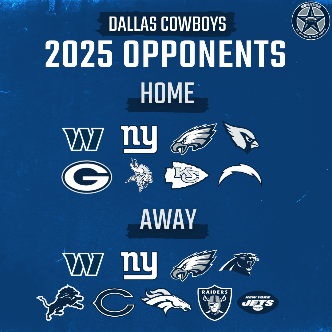 2025 Dallas Cowboys Schedule To Be Released On May 14th Blogging The Boys