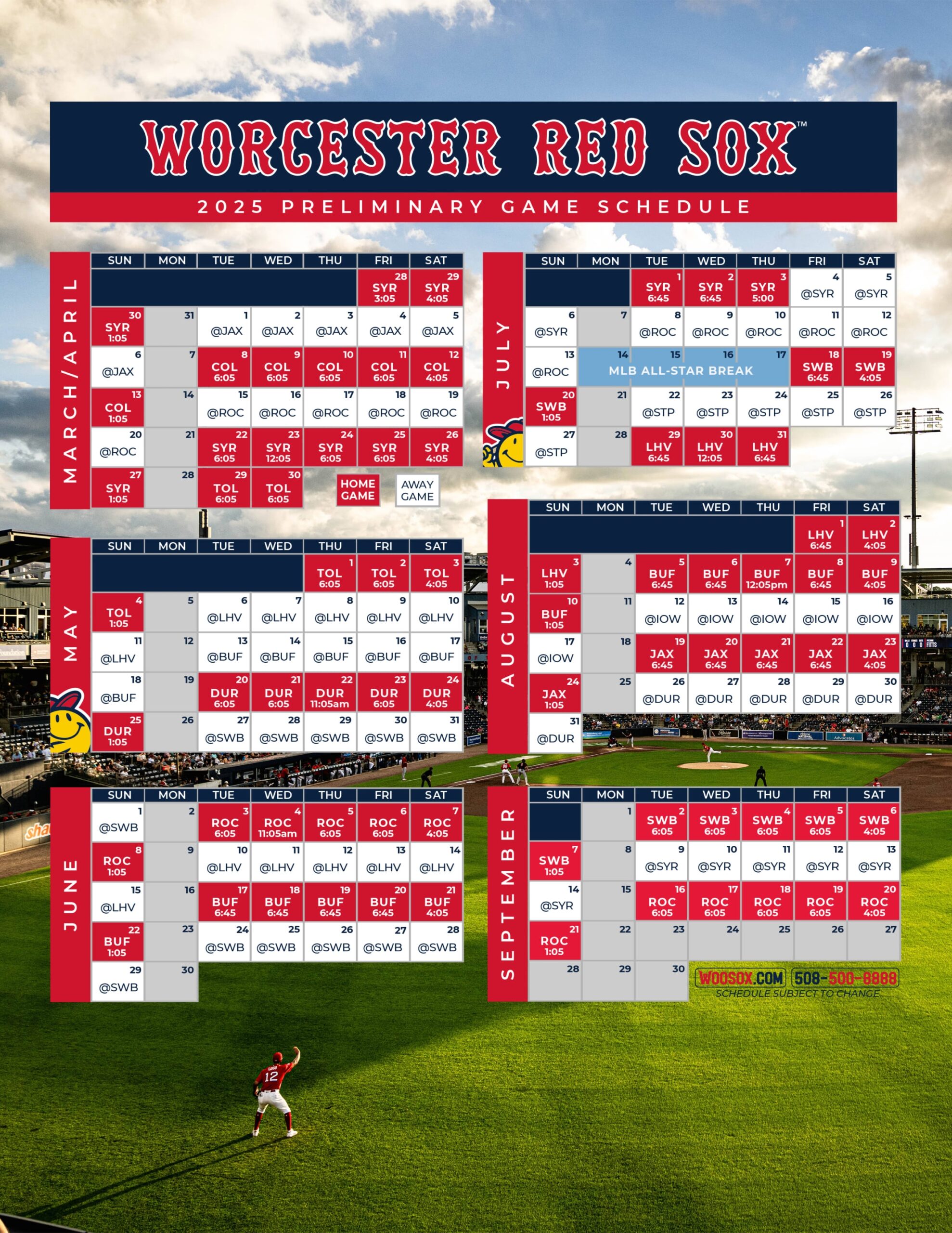 2025 Full Schedule Red Sox