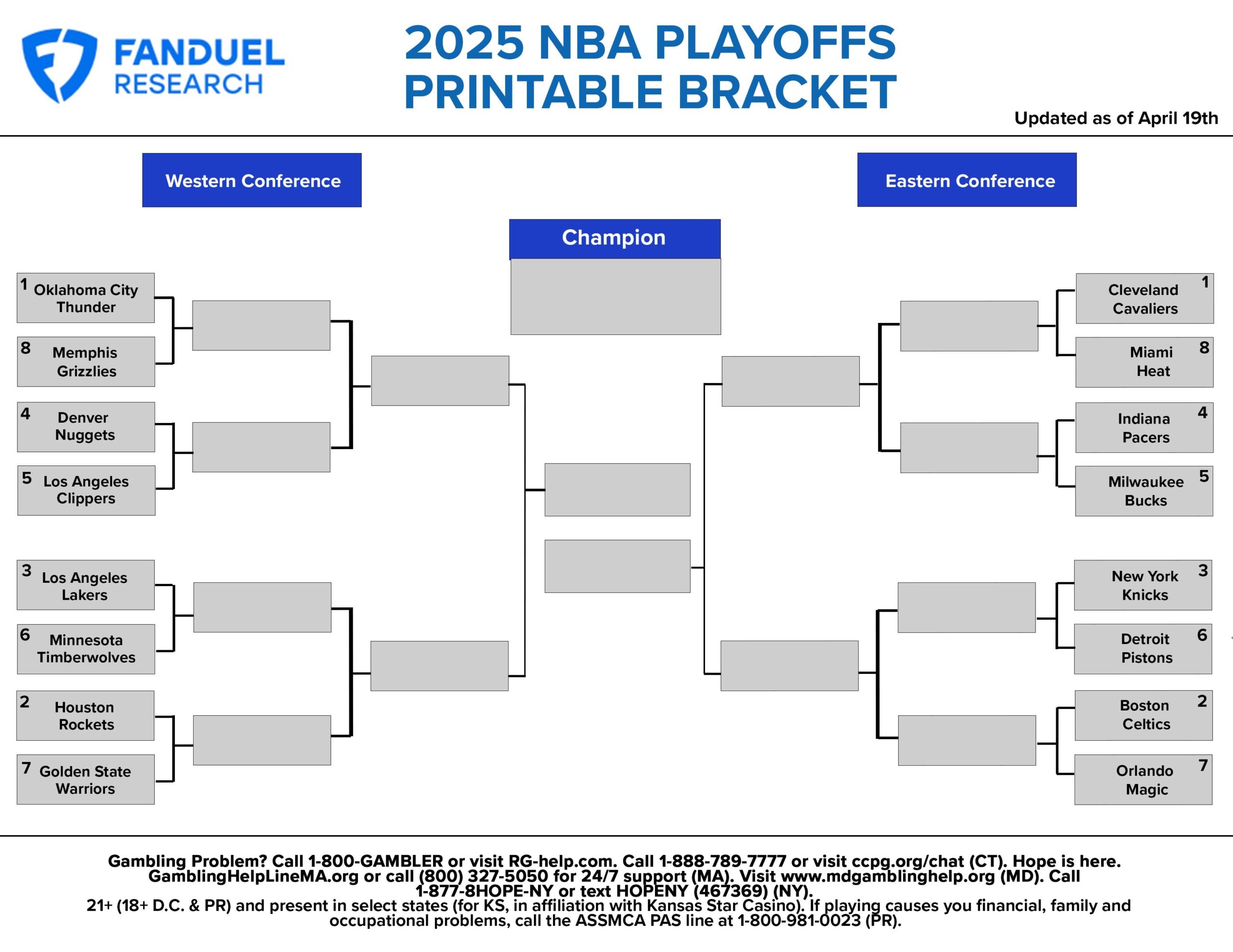 World Cup Printable Bracket 2025