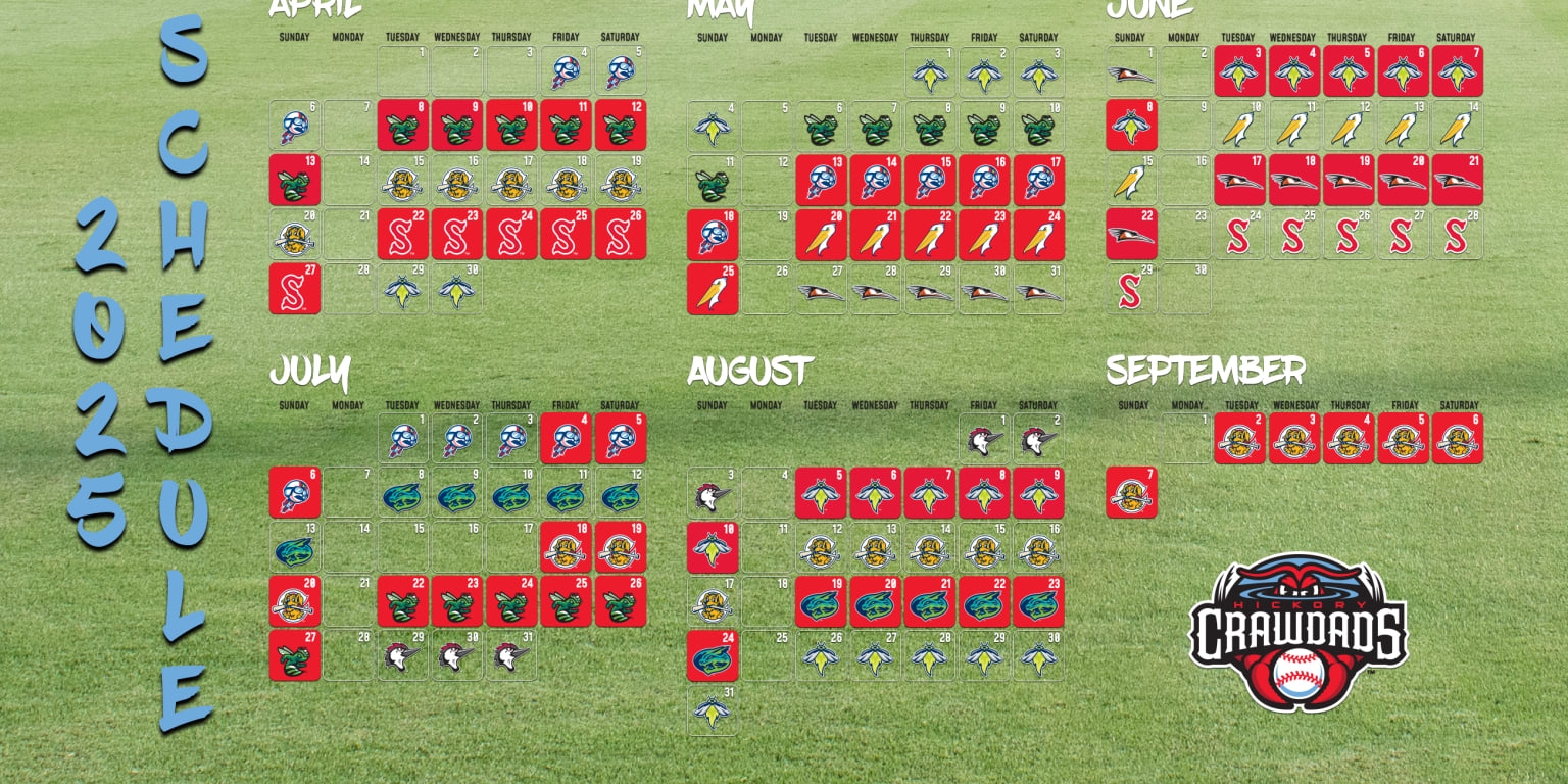2025 Schedule Announced MiLB