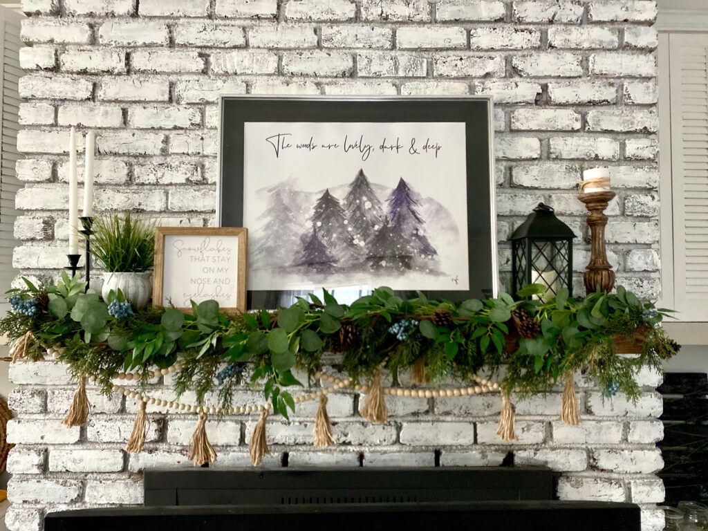 30 Cozy Winter Mantel Ideas