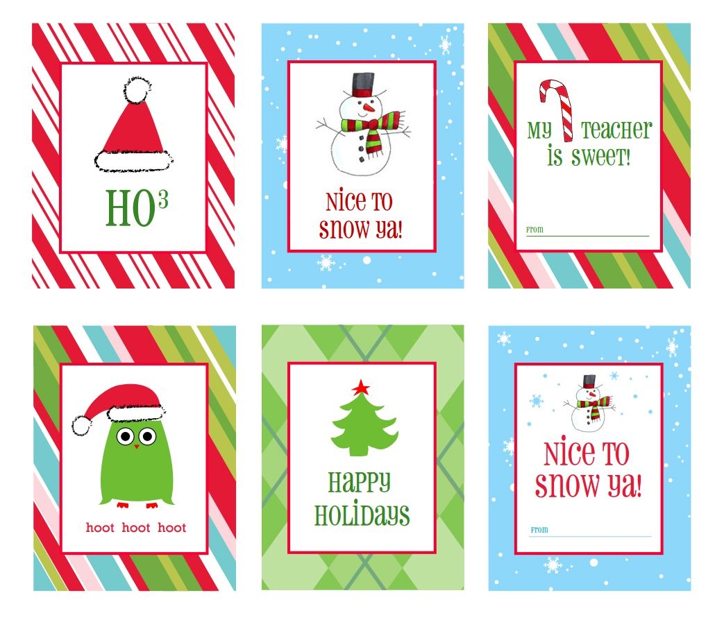 34 Sets Of Free Printable Christmas Gift Tags