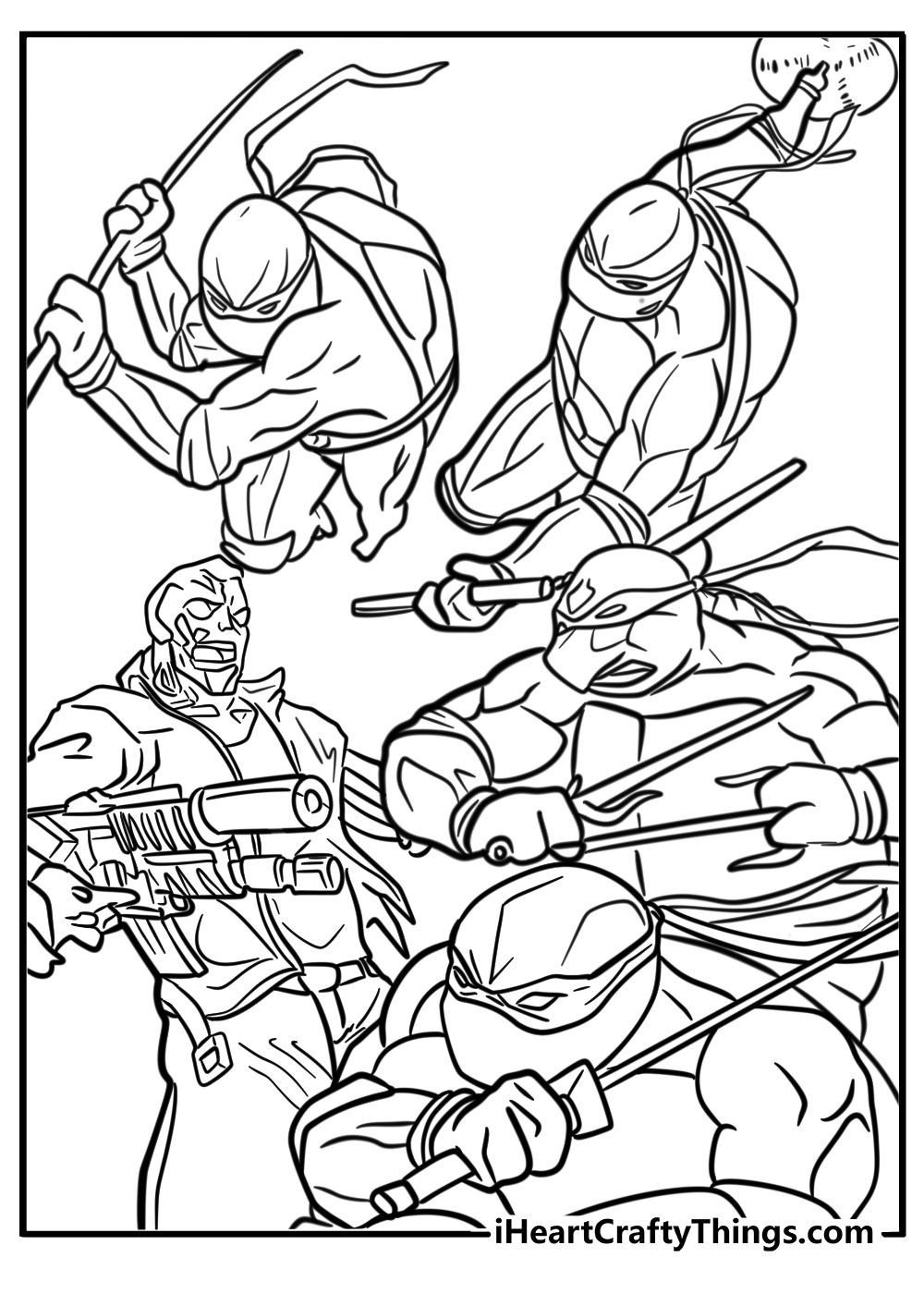 35 Ninja Turtles Coloring Pages 100 Free Printables 