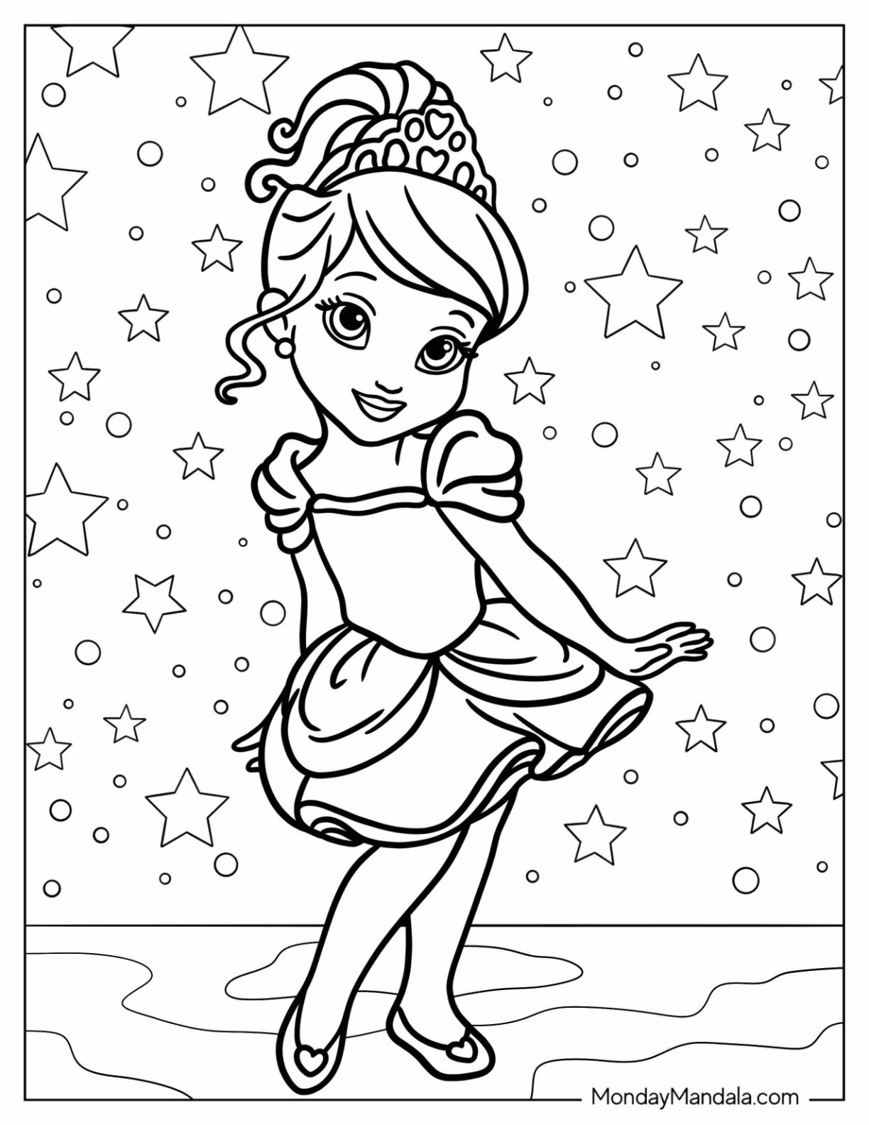 Printable Full Size Coloring Pages For Kids
