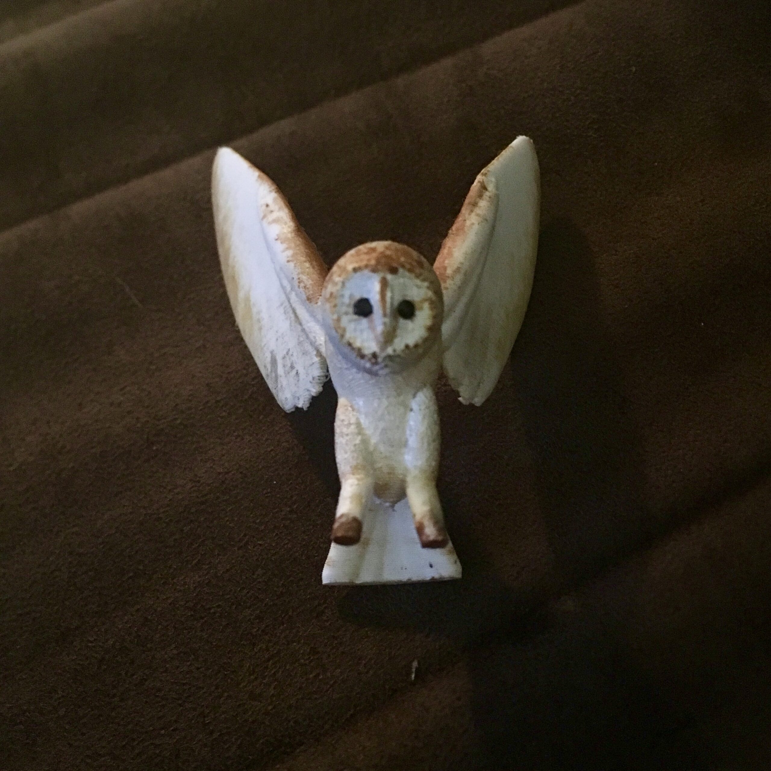 3D Printable Simple Barn Owl Totemic By Anna Dragon