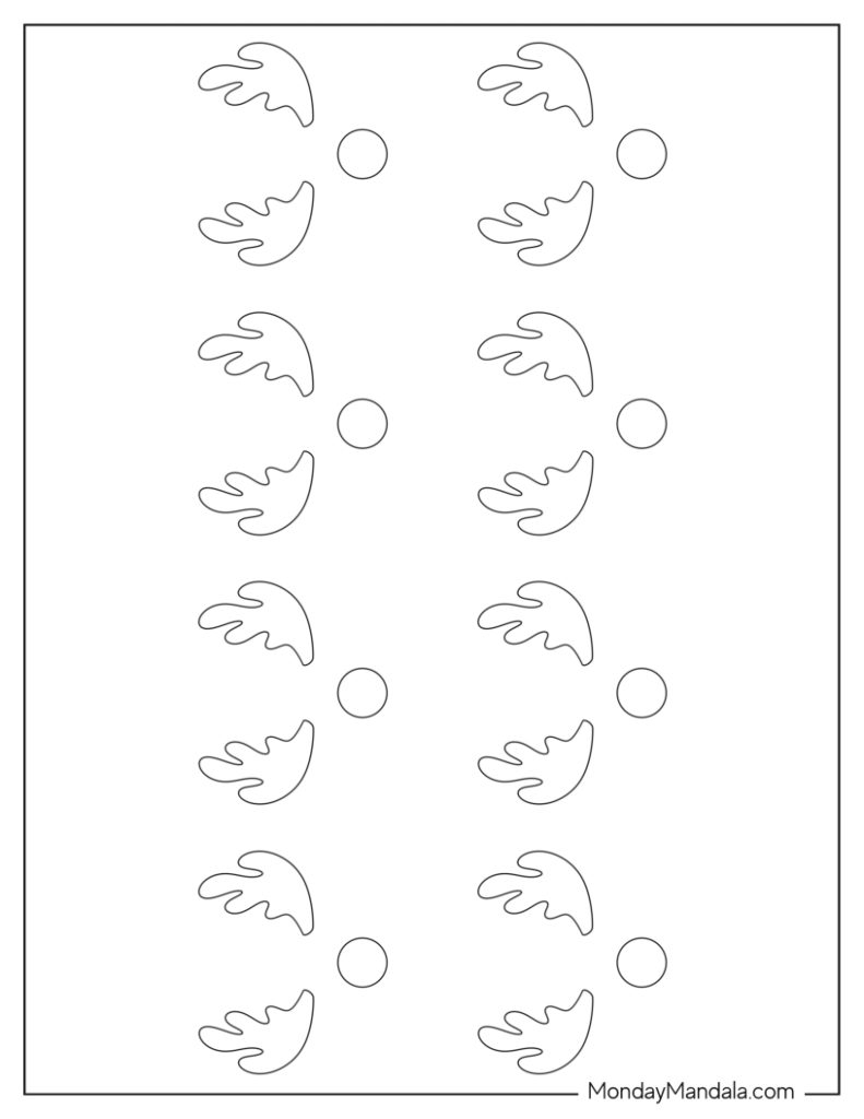 42 Reindeer Templates Free PDF Printables 