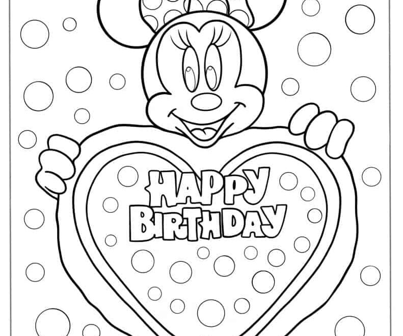 47 Minnie Mouse Coloring Pages Free PDF Printables