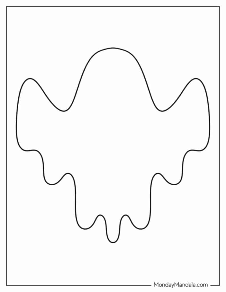 48 Ghost Templates Free PDF Printables 