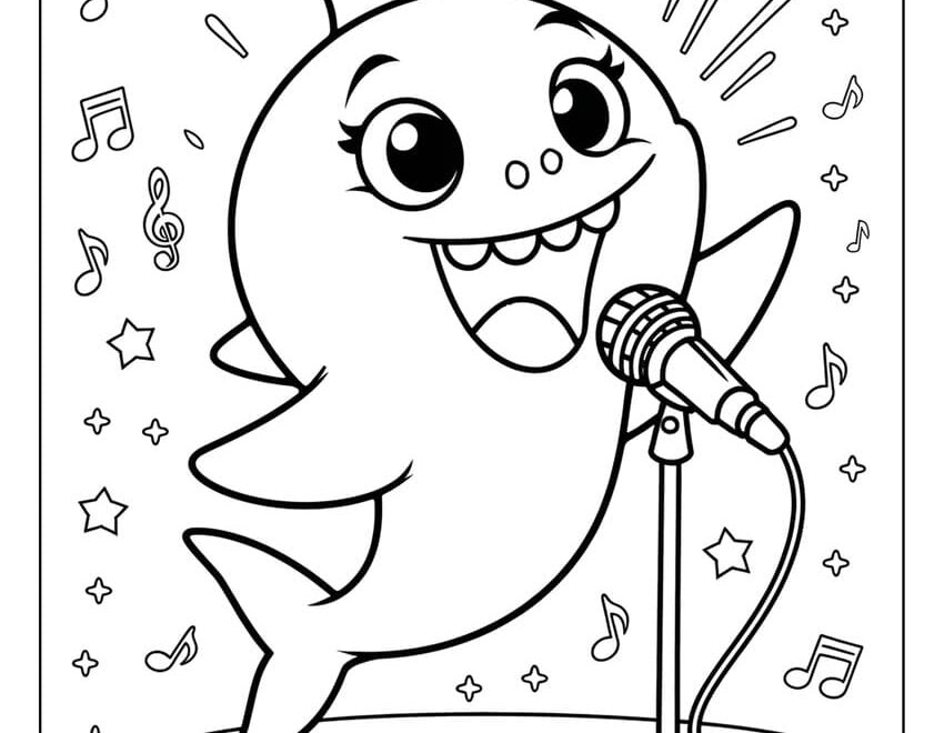 48 Shark Coloring Pages Free Printables For All Ages