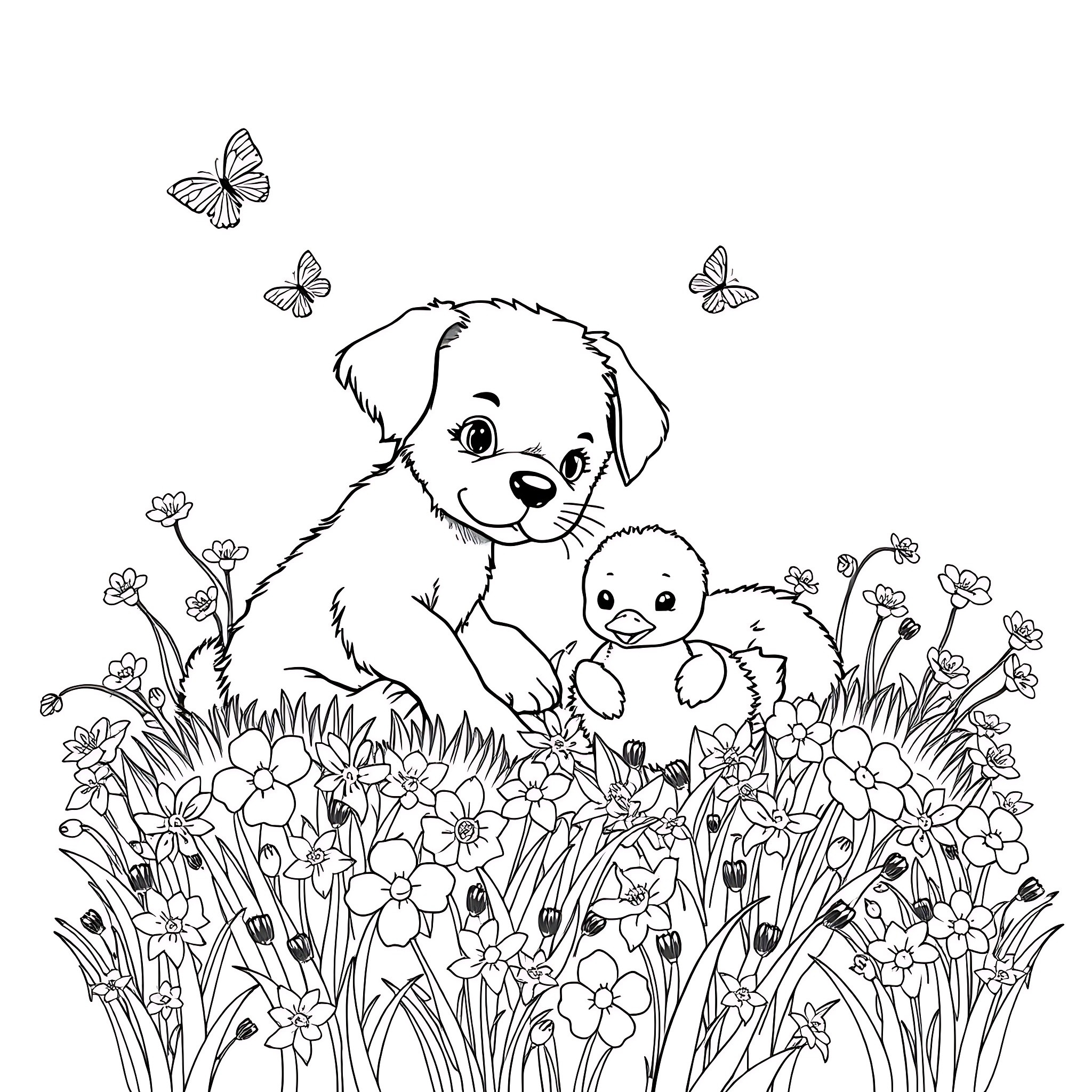 6 Best Baby Animal Coloring Pages Free Printable PDFs 