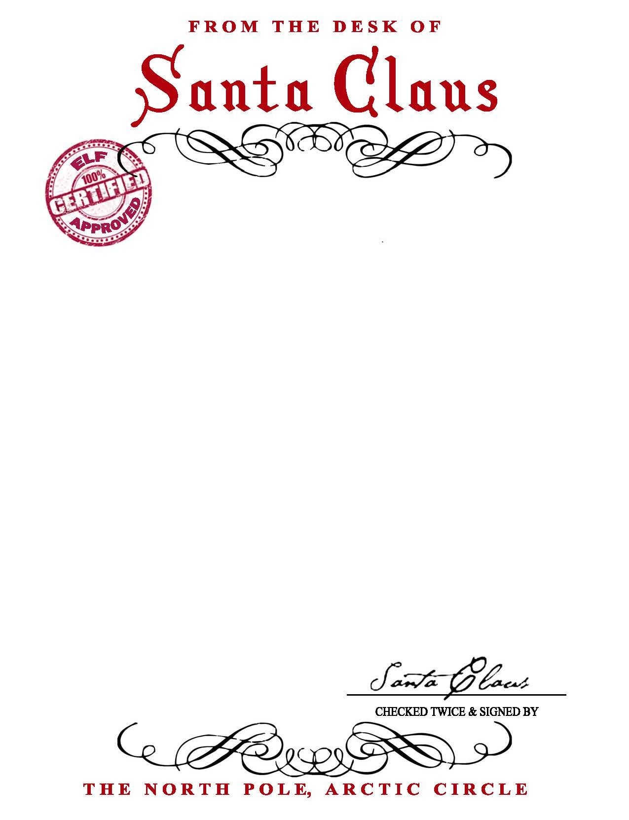 7 FREE LETTERS FROM SANTA CLAUSE Ideas Christmas Lettering Free Letters From Santa Santa Letter