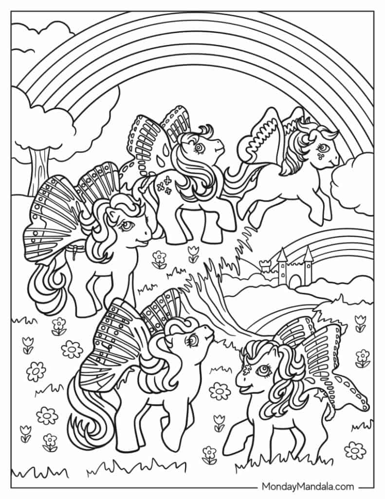 70 My Little Pony Coloring Pages Free PDF Printables 