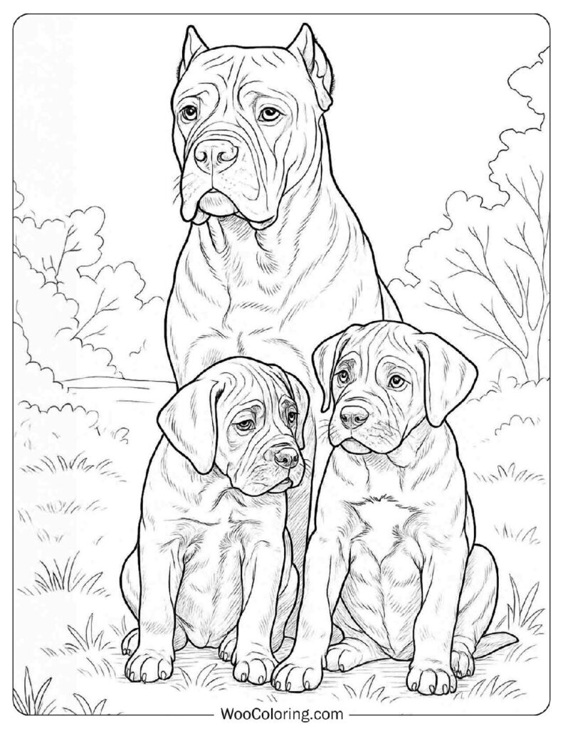 Free Printable Dog Coloring Pages