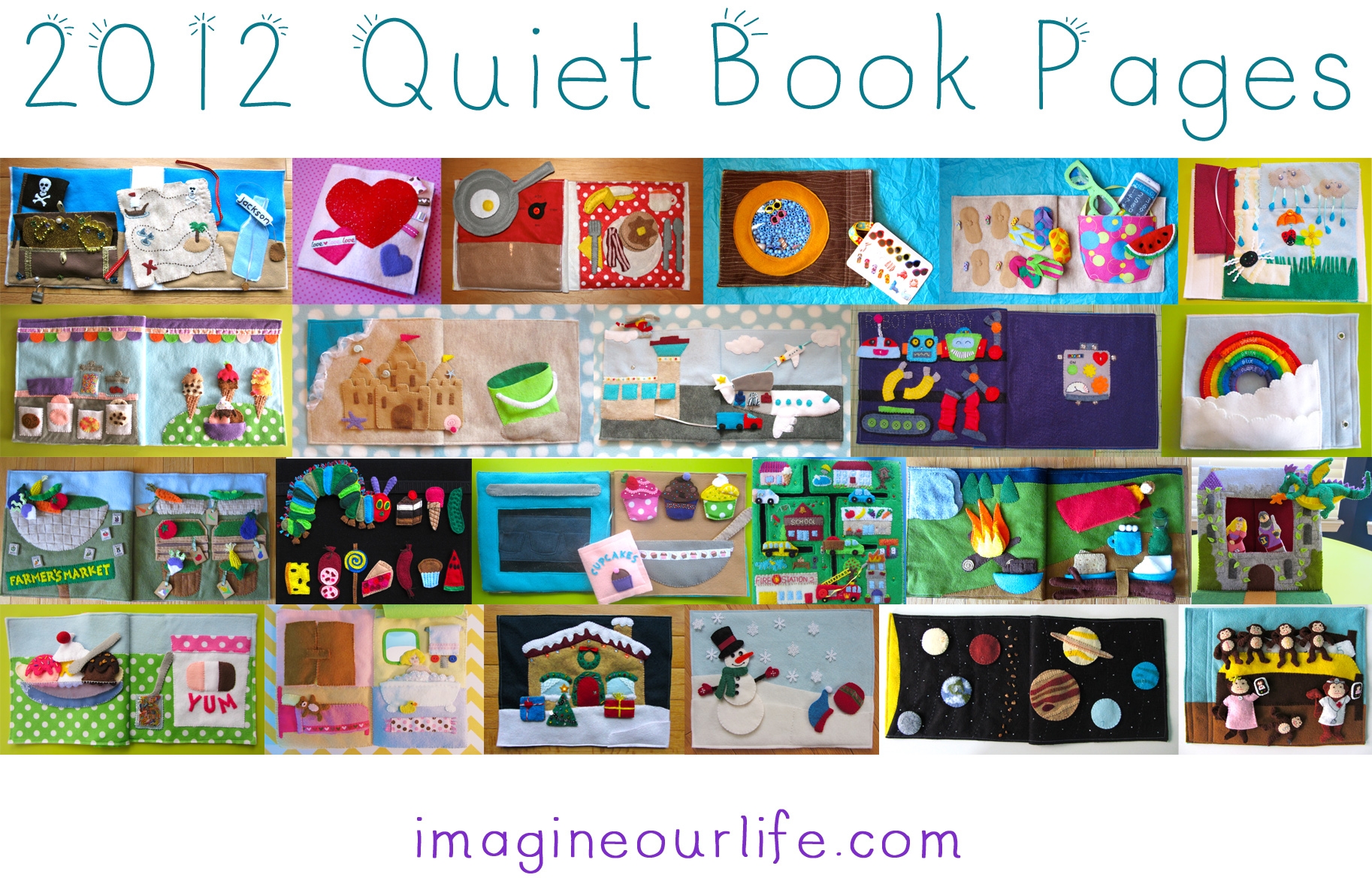 A Year Of Quiet Book Pages 2012 Imagine Our Life