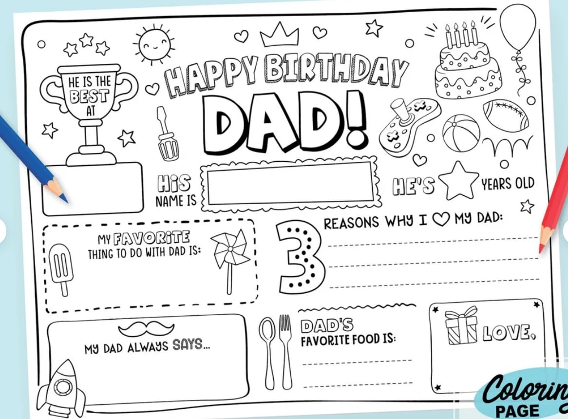 Free Printable Birthday Cards For Dad From Daughter