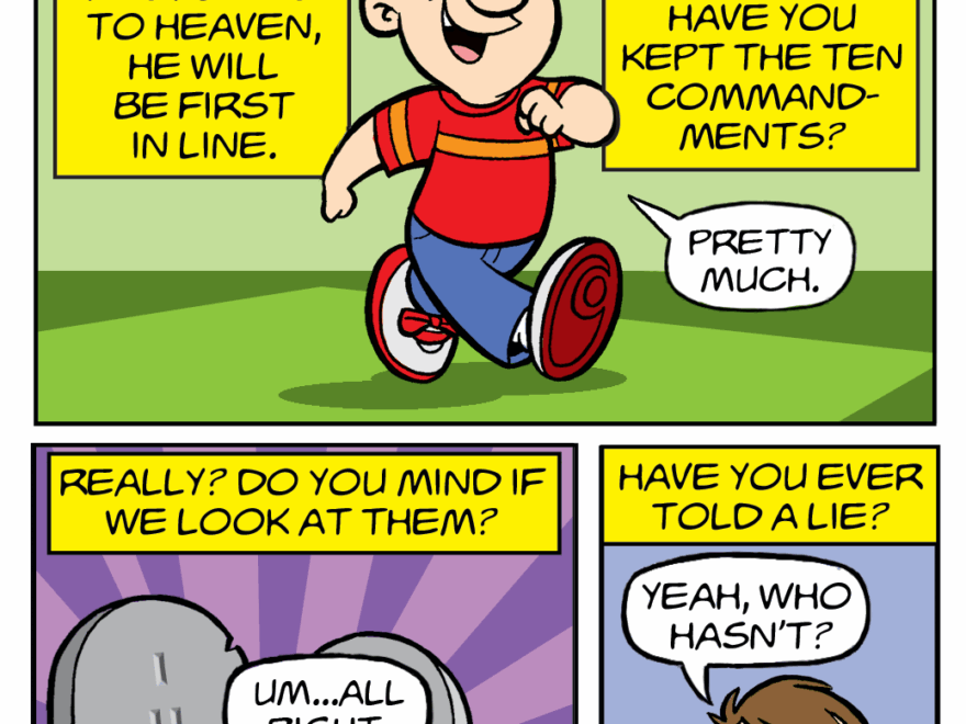 Are You A Good Person English Version Free Cartoon Gospel Tract