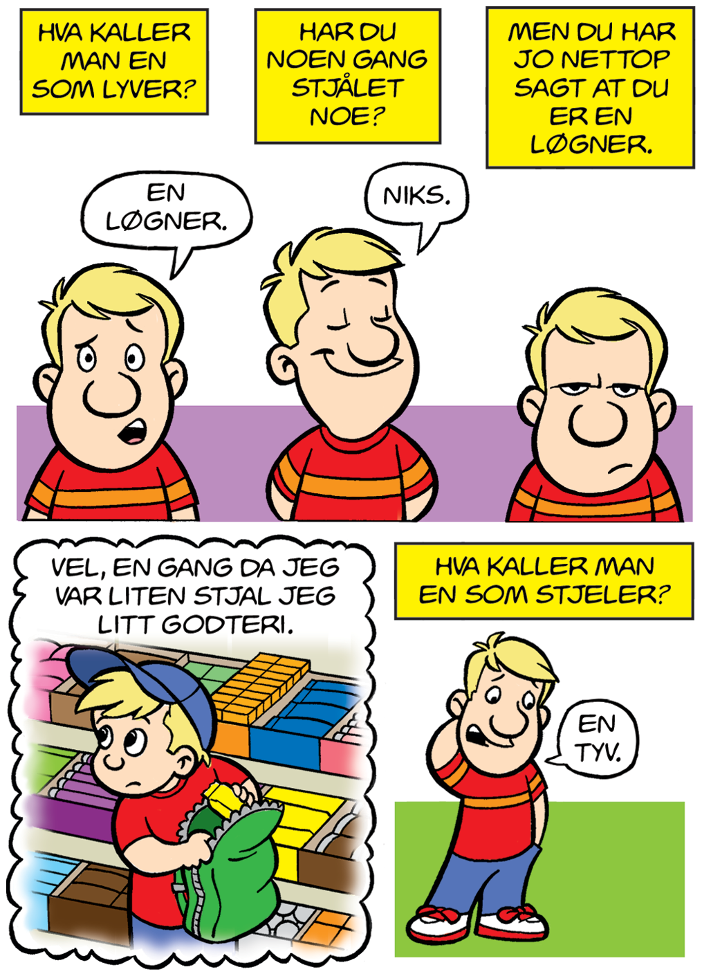 Are You A Good Person Norwegian Version Free Cartoon Gospel Tract