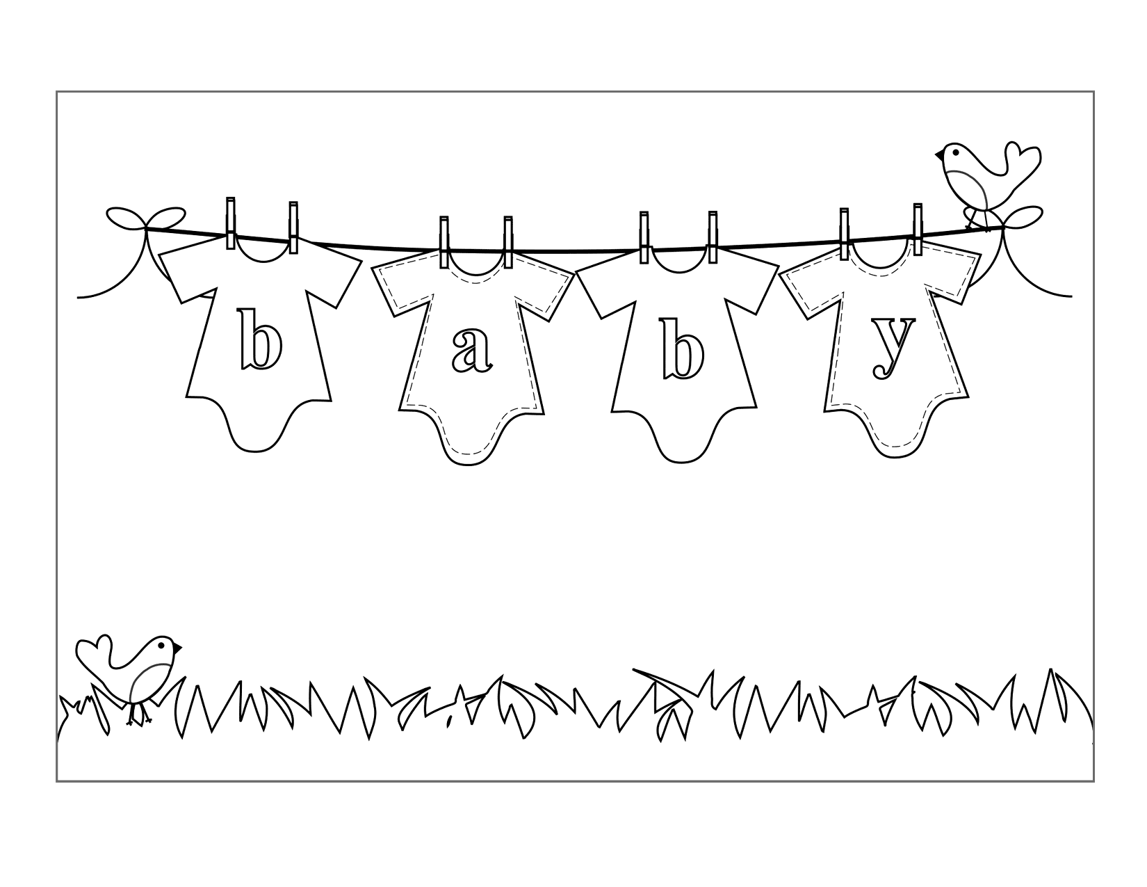 Baby Coloring Pages Printable Coloring Pages FREE