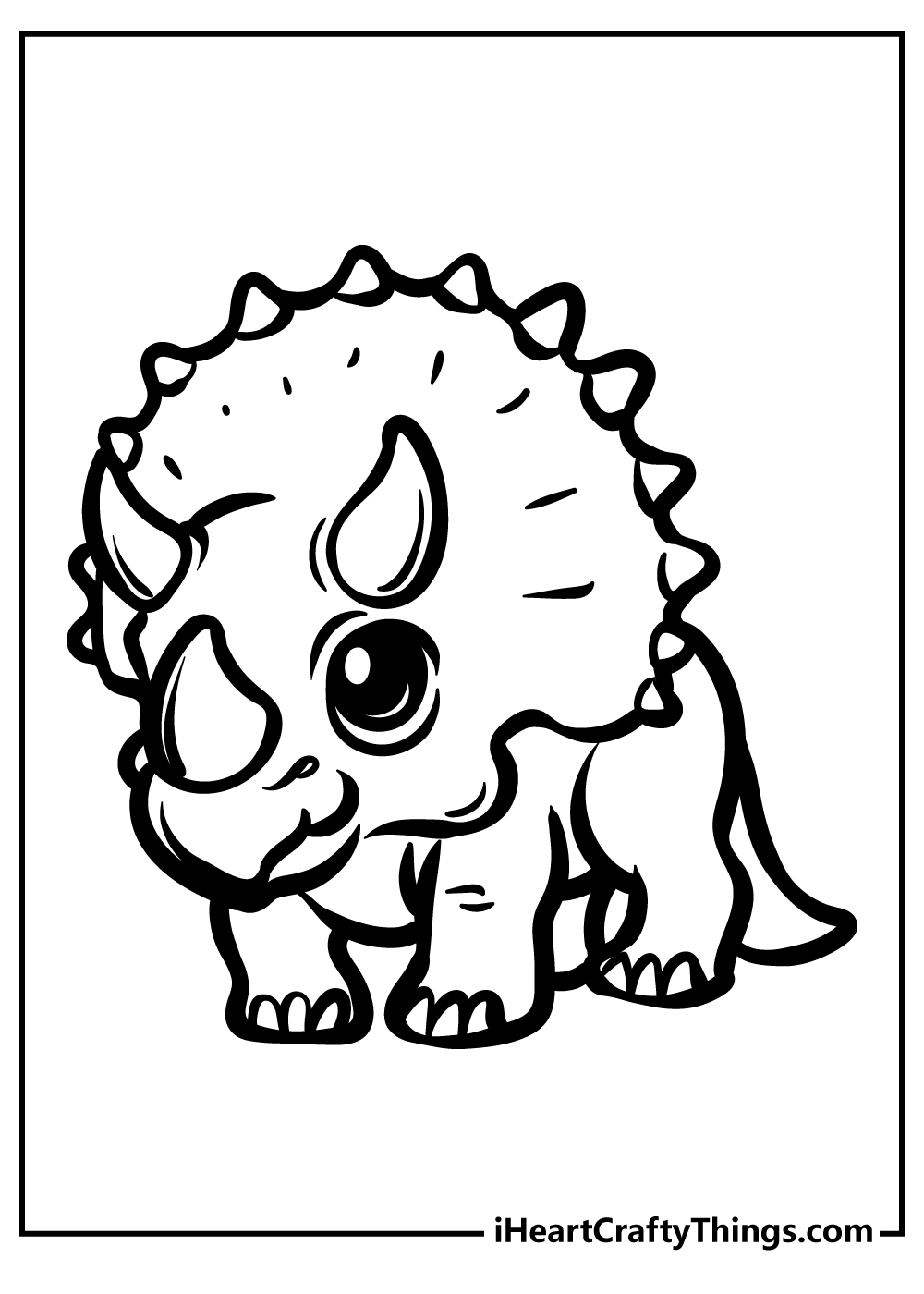Dinosaur Coloring Pages Printable Free
