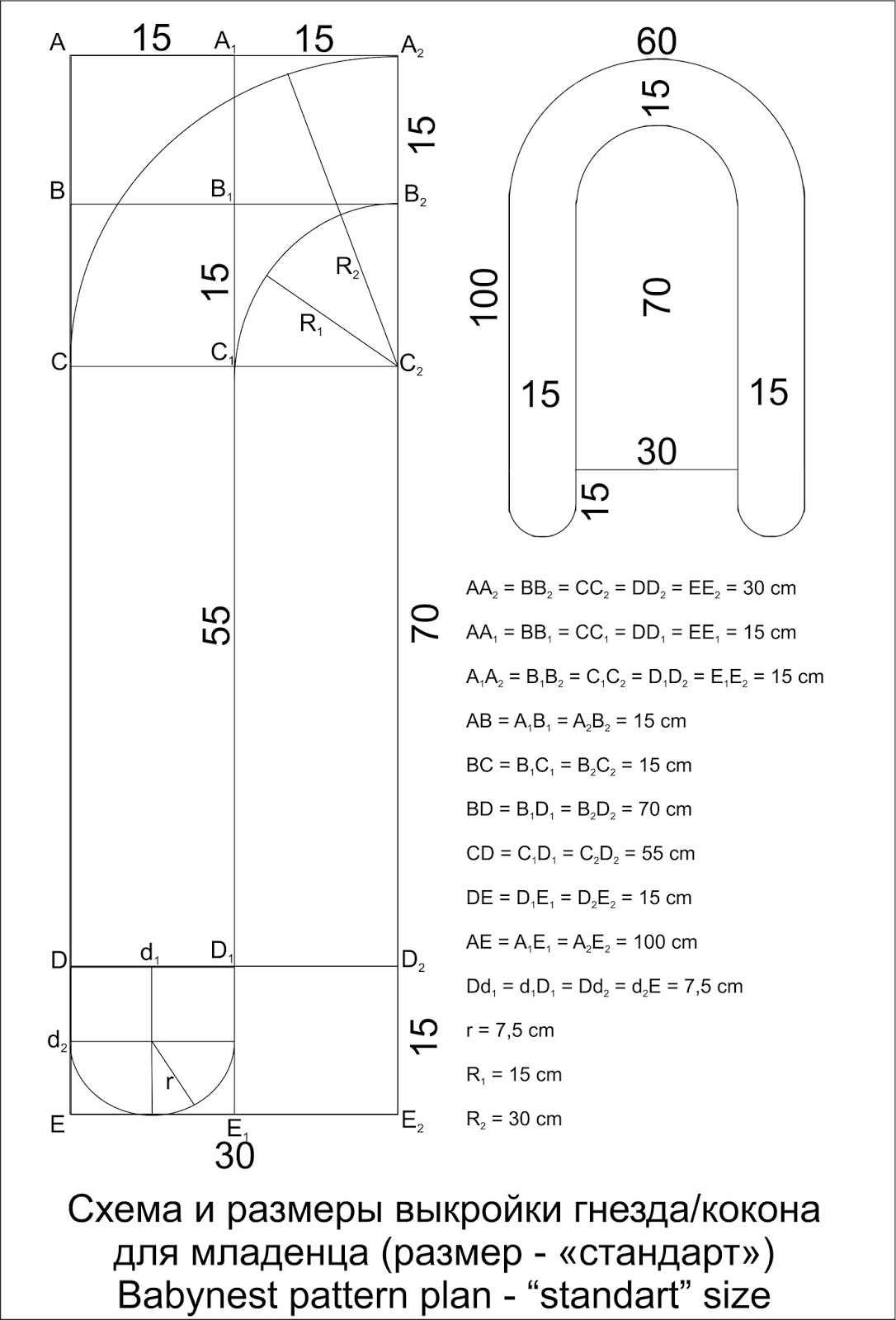 Free Printable Baby Nest Pattern