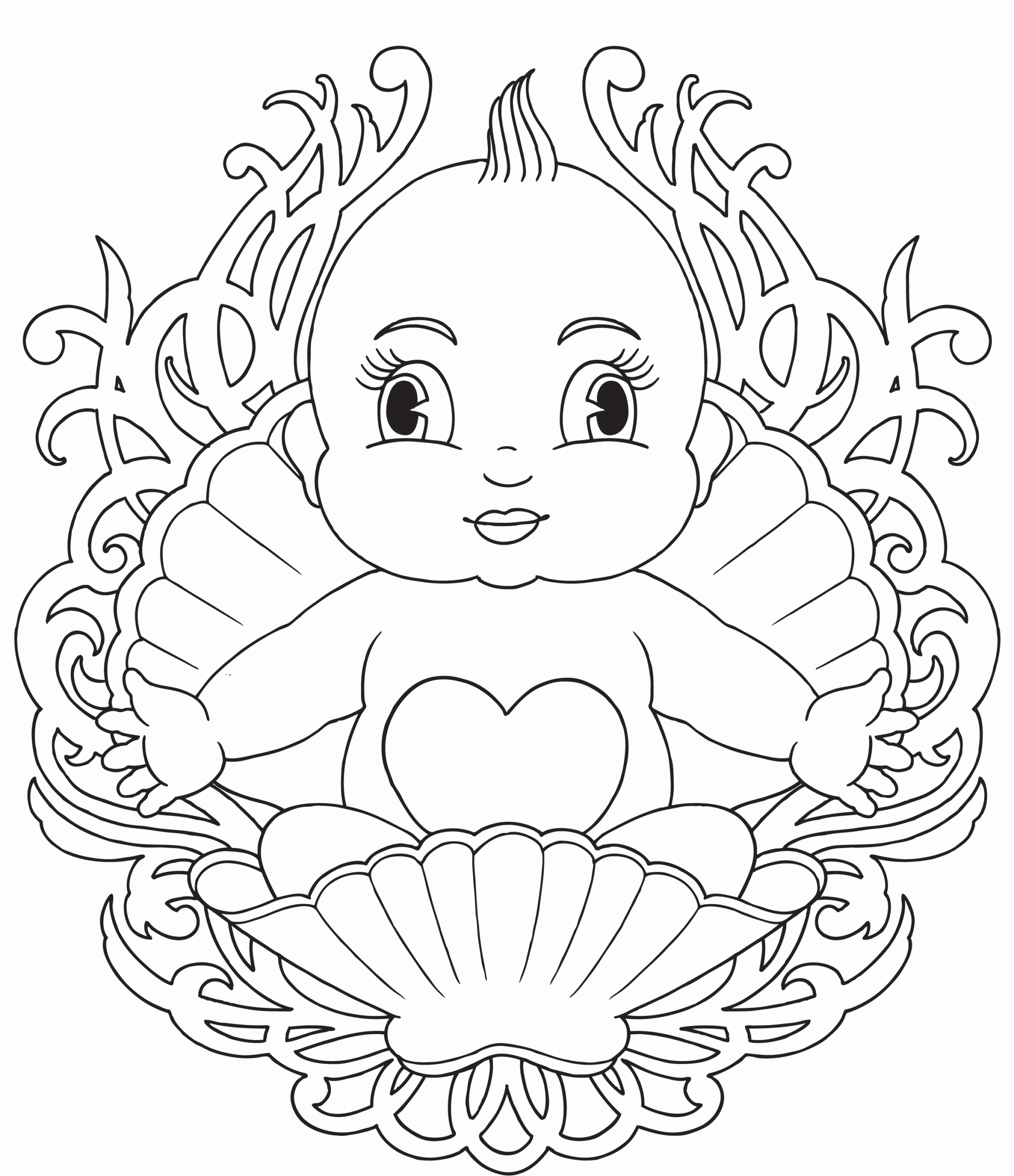  Birth Newborn Baby Coloring Pages Books 100 FREE And Printable 