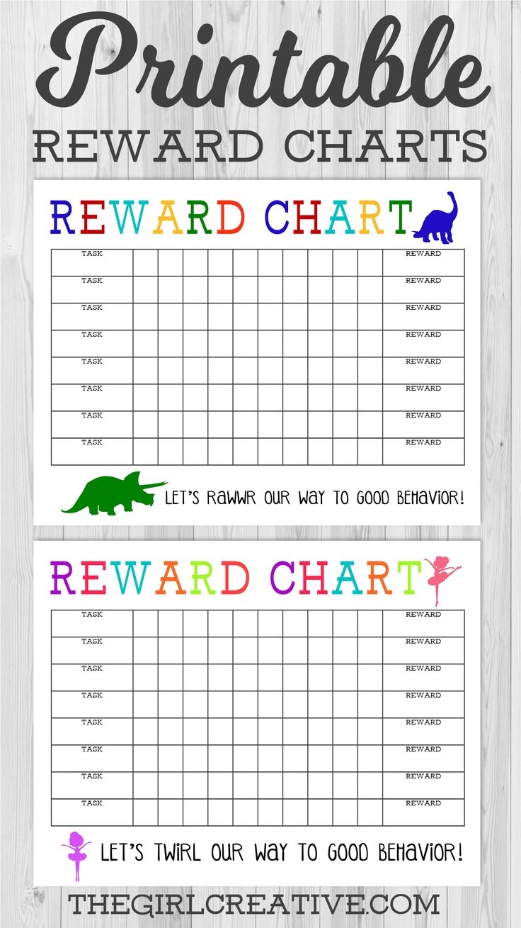Printable Sticker Charts For Kids-Behavior