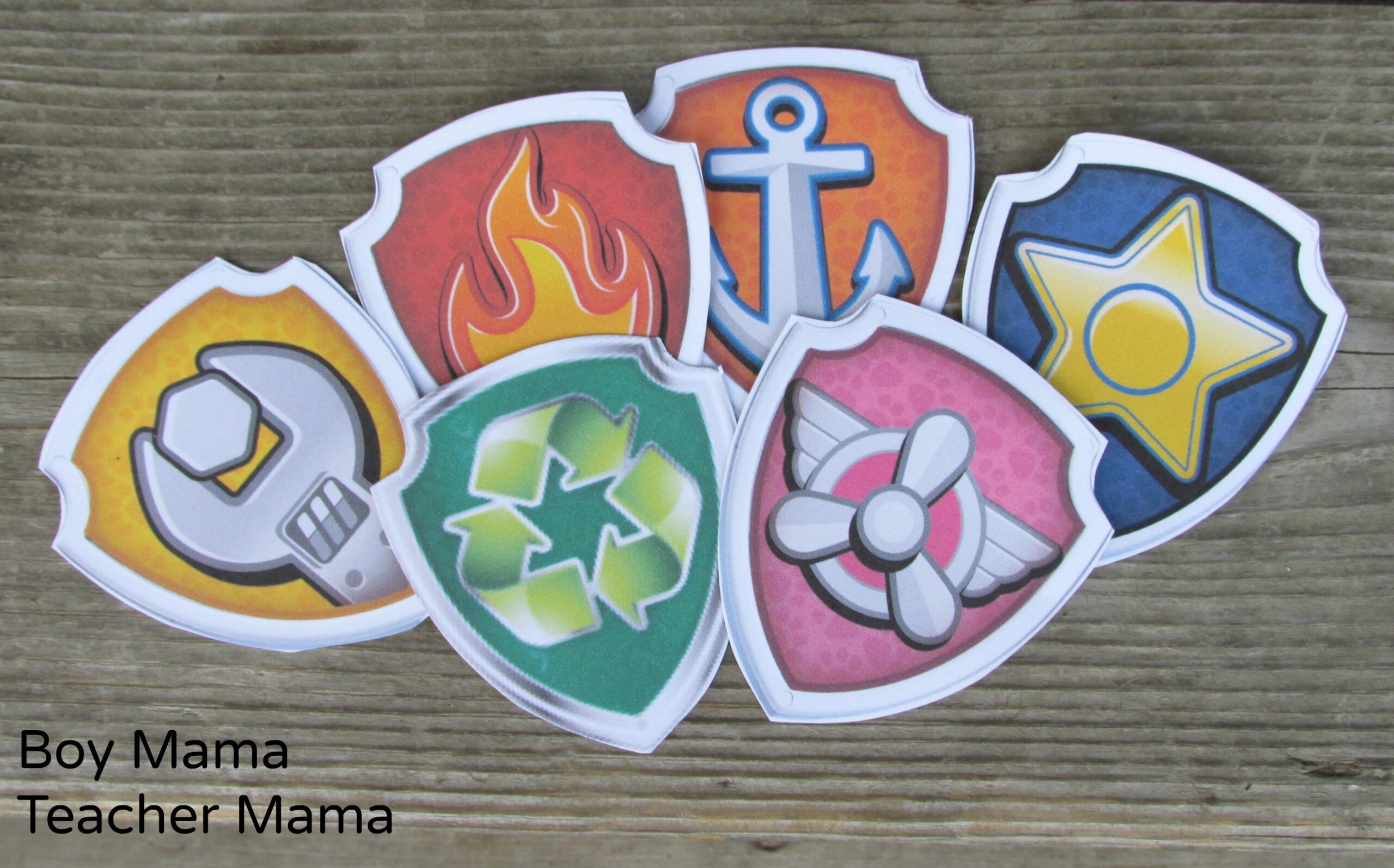 Boy Mama FREE Paw Patrol Find The Badge Printable Game Boy Mama Teacher Mama