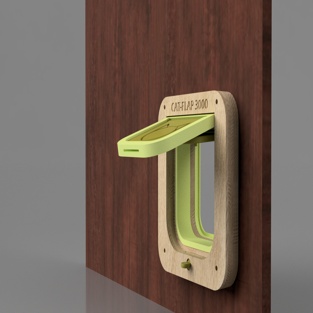 CAT FLAP 3000 By 2 3 D SIGN Thingiverse