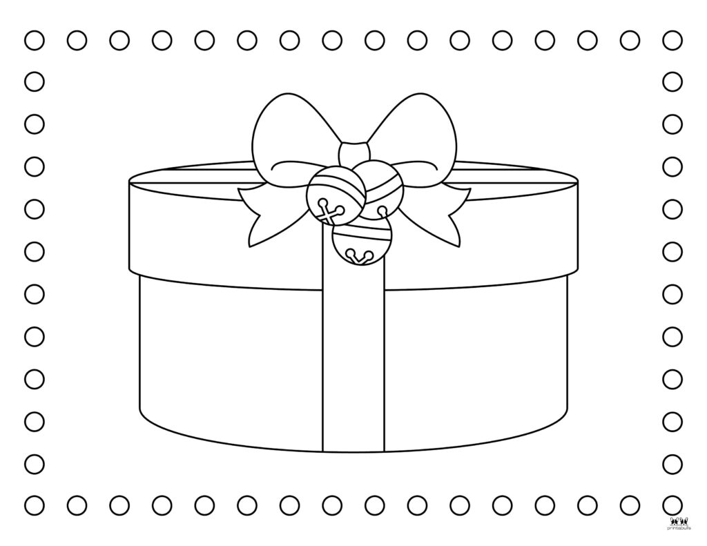Christmas Present Coloring Pages 25 FREE Pages Printabulls