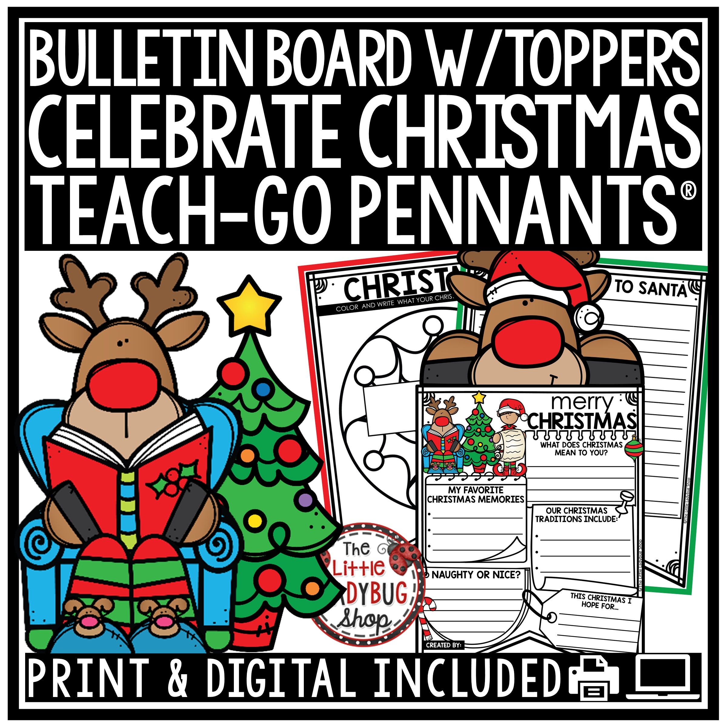 Free Printable Christmas Bulletin Covers