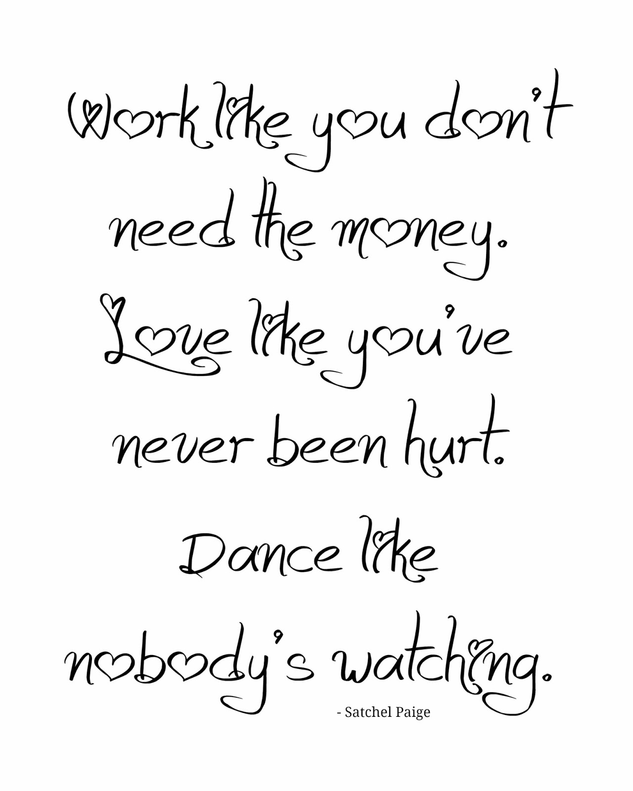 CJO Photo Printable Black And White Art 8x10 Dance Like Nobody s Watching Quote
