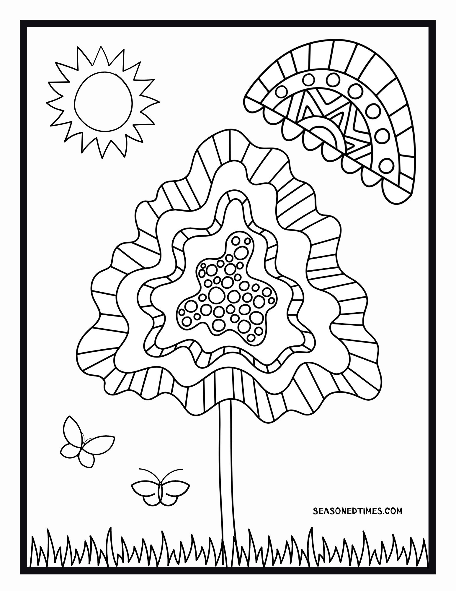 Free Printable Coloring Pages For Seniors
