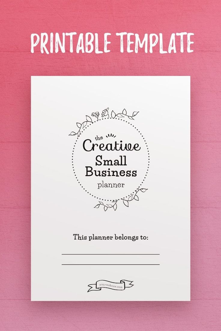 CSB This Planner Belongs To InDesign Template