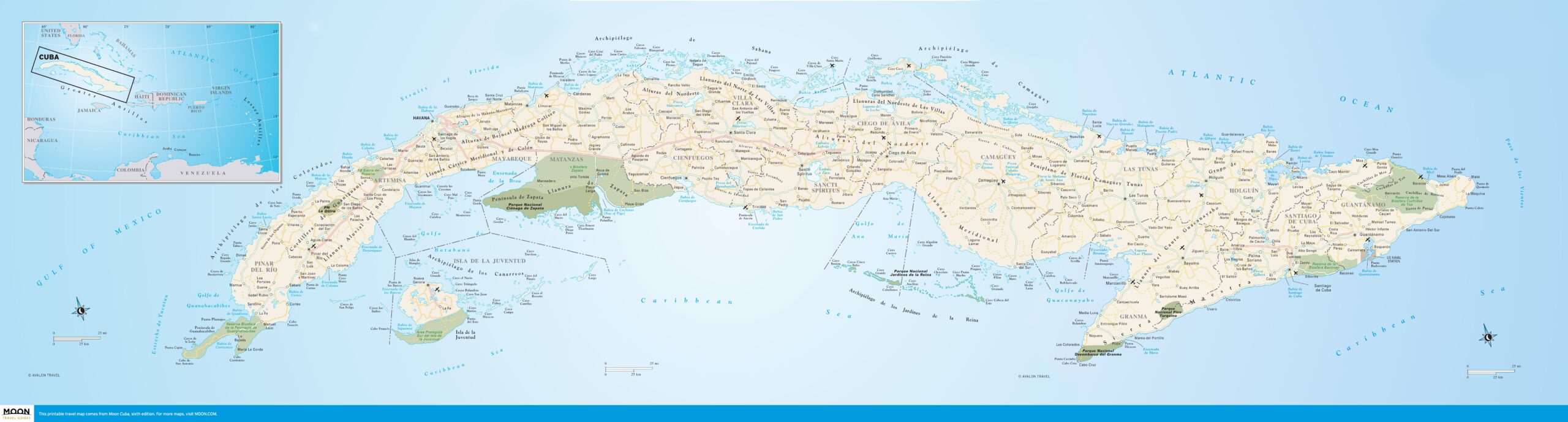 Cuba Moon Travel Guides