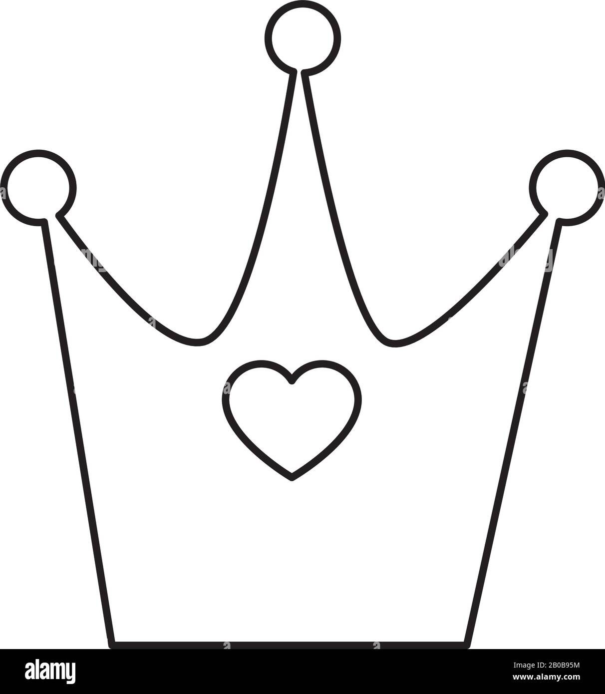 Queen Of Hearts Crown Printable Template
