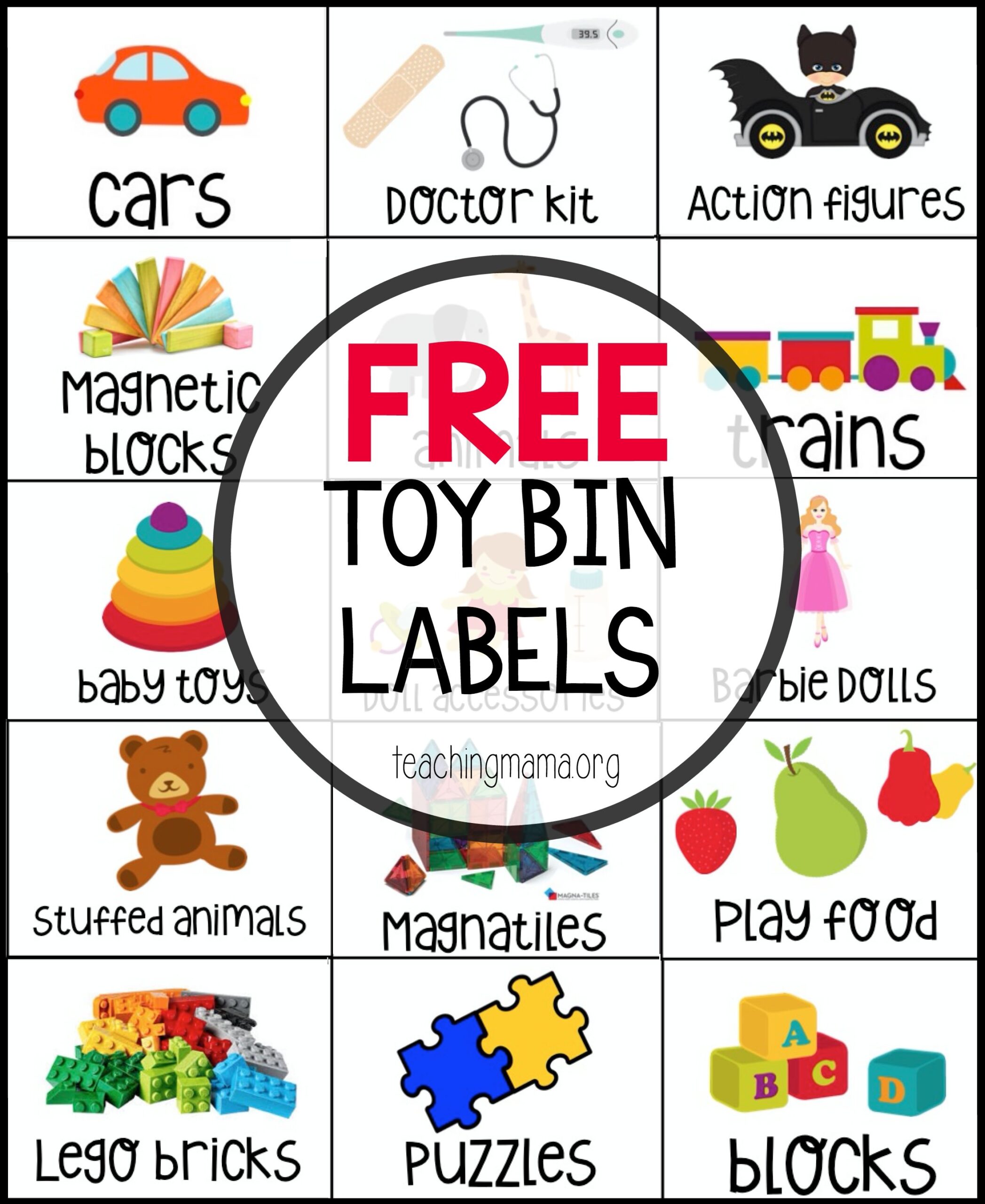 Cutest Printable Kid Labels For Just About Anything The Glitzy Pear