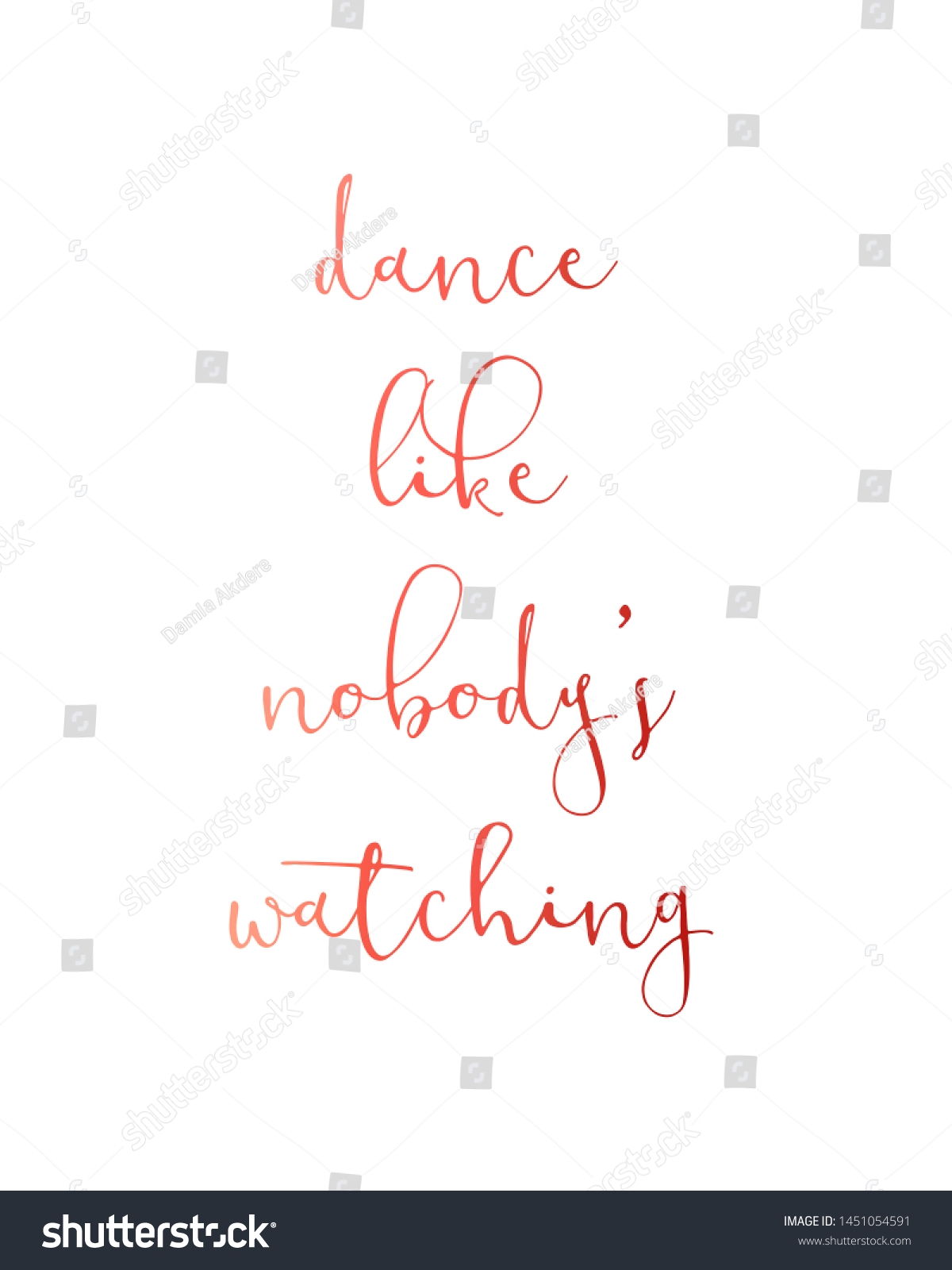 Dance Like NobodyS Watching Printable Quote