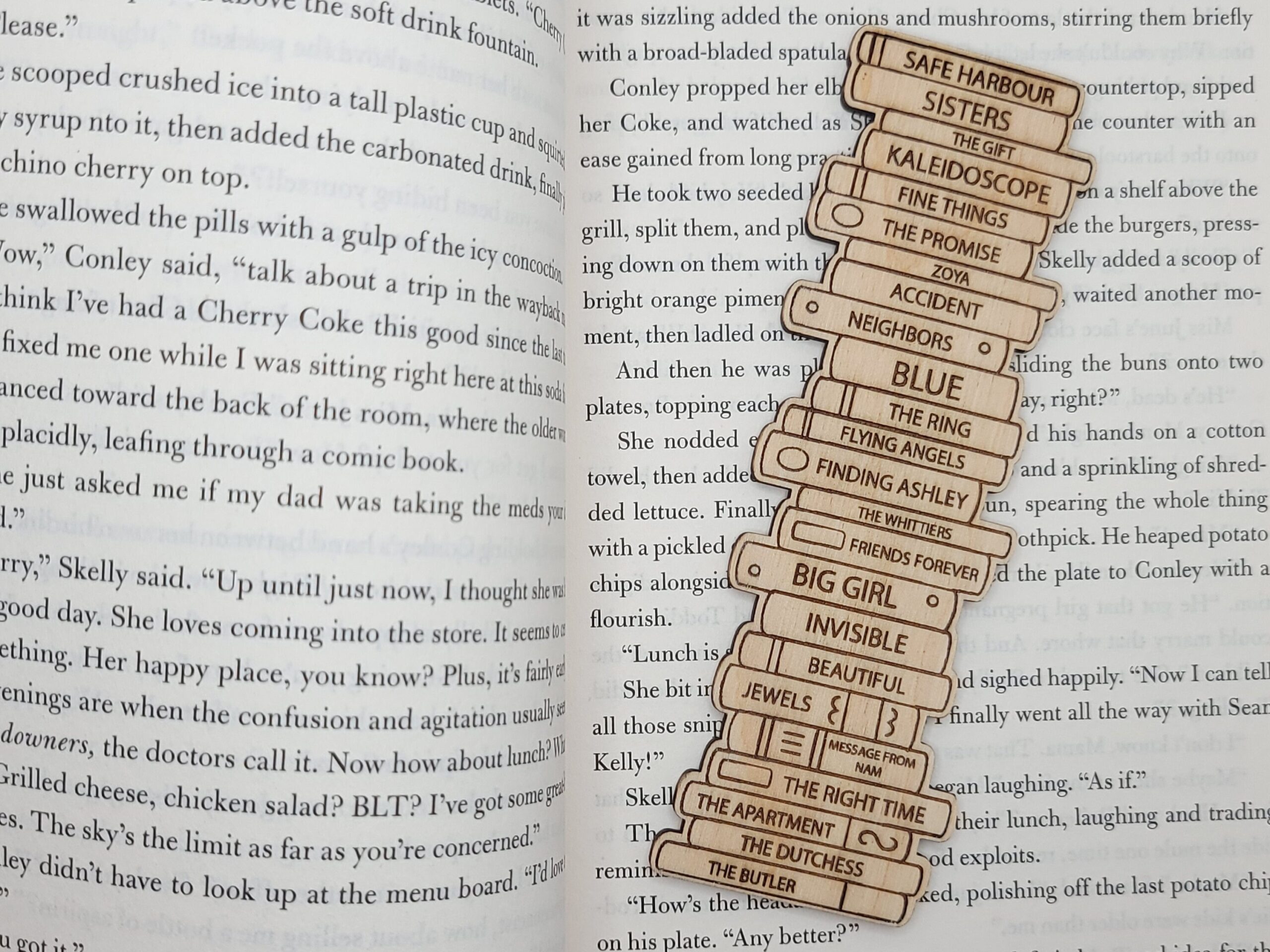 Danielle Steel Books Bookmark Danielle Steel Book Tracker Bookmark Danielle Steel Book Stack Danielle Steel Fan Book Lover Gifts Etsy