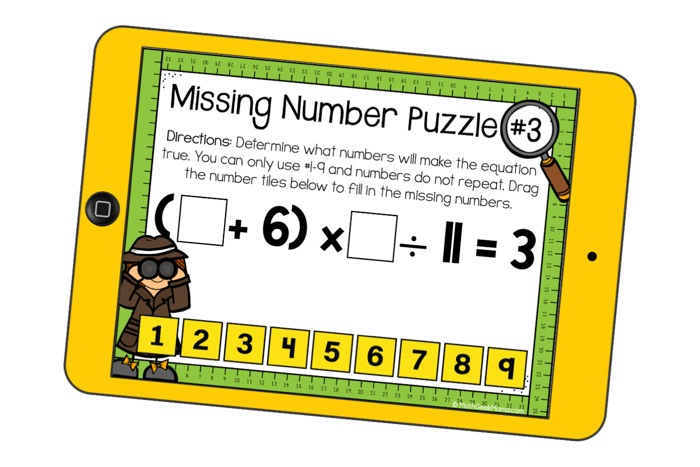 Digital Order Of Operations Puzzles FREE Download Math Geek Mama