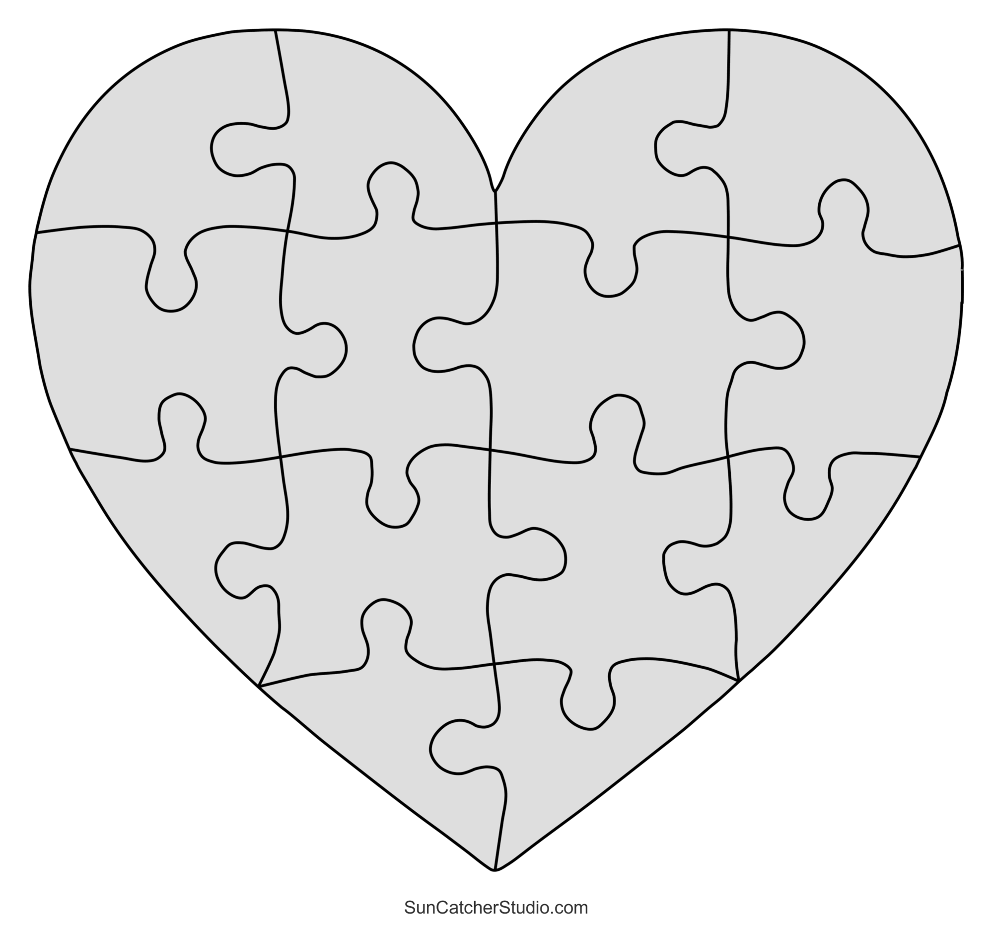 DIY JigSaw Puzzles Free Patterns Stencils Templates Free Printables Monograms Design Tools Patterns DIY Projects