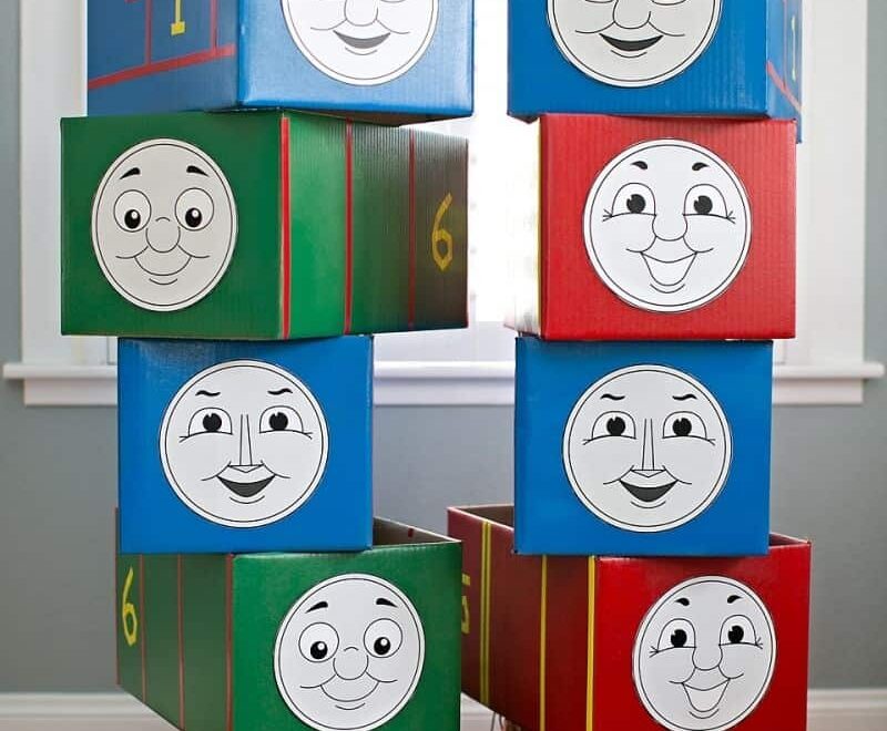 DIY THOMAS TRAIN COSTUMES 5 PRINTABLE FACES